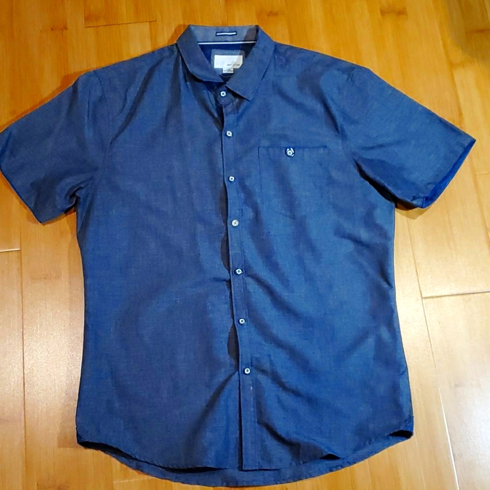 Craft + Flow Mens Casual Button Down Shirt